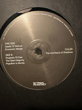 Chlär - The Architects of Shadows (2xVINYL) | Mint (M) Mint (M)--