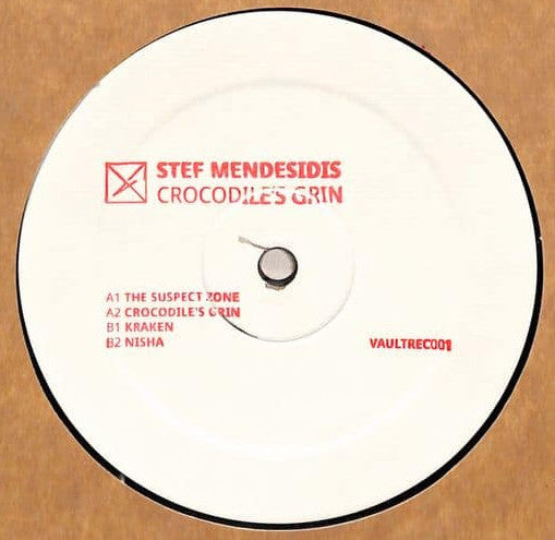 Stef Mendesidis - Crocodile's Grin (VINYL 12") | Mint (M) Mint (M)--