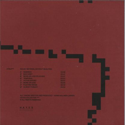 Material Without Qualities (2x VINYL 12") | Mint (M) Mint (M)--