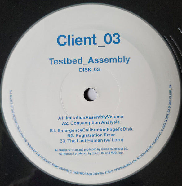 Testbed_Assembly (BOX SET VINYL) | Mint (M) Mint (M)--