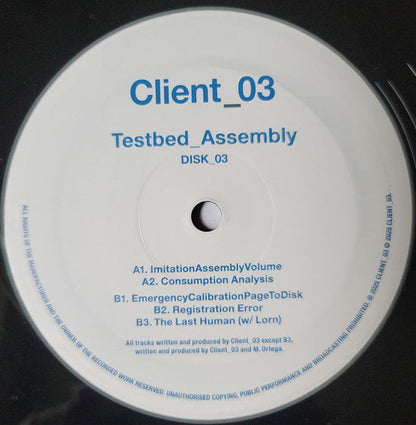 Testbed_Assembly (BOX SET VINYL) | Mint (M) Mint (M)--