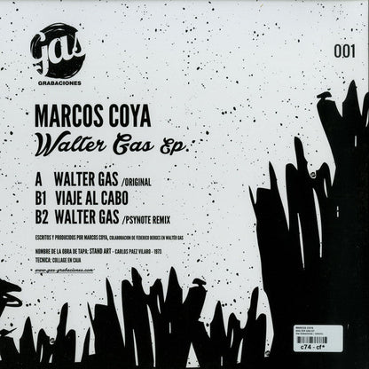 Marcos Coya - Walter Gas (VINYL) | Mint (M) Mint (M)--