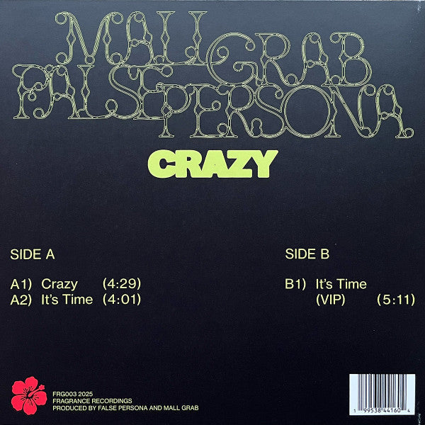 Crazy (VINYL 12") | Mint (M) Mint (M)--