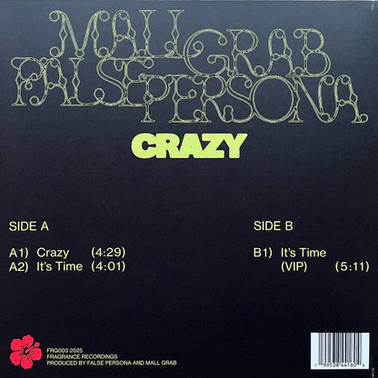 Crazy (VINYL 12") | Mint (M) Mint (M)--