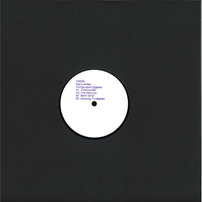 Dario Zenker - Configuration Support (VINYL 12") | Mint (M) Mint (M)--