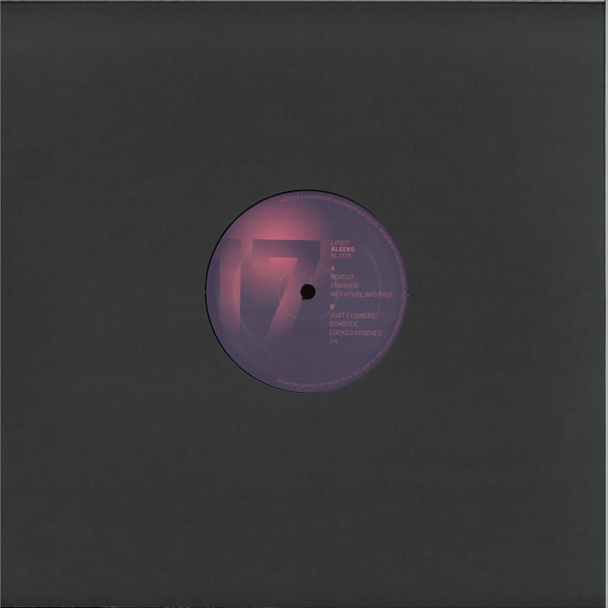 Aleeks - Bloom (VINYL 12" Life In Patterns LIP017) | NEW Mint (M) Mint (M)--