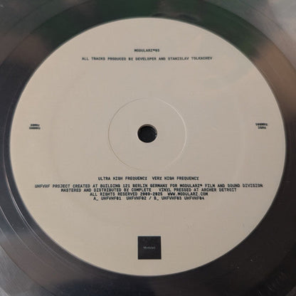 Developer - UHFVHF (CLEAR VINYL) | Mint (M) Generic--