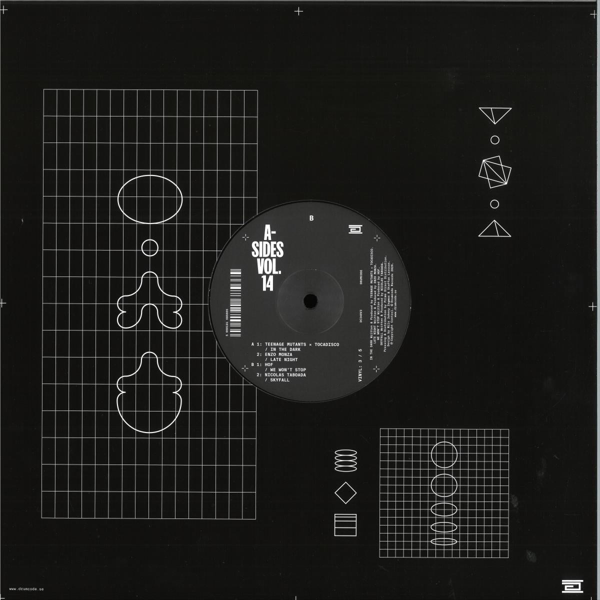Various - (PRESALE 08/07/26) A-Sides Vol. 14 V3 (VINYL 12" Drumcode DC340V3) | NEW Mint (M) Mint (M)--