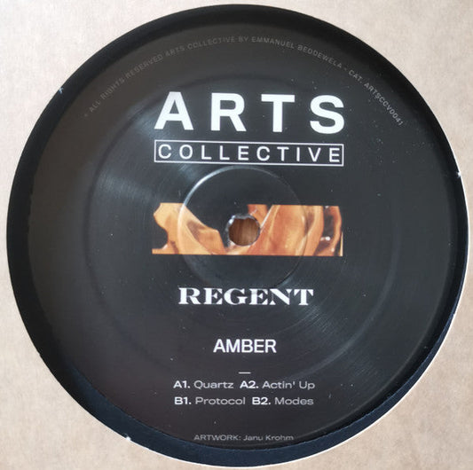 Regent - Amber EP (VINYL) | Mint (M) Mint (M)--