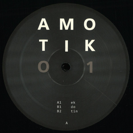 Amotik - Amotik 001 (VINYL) | Mint (M) Mint (M)--