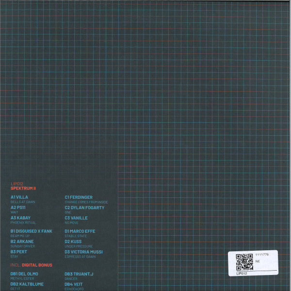 Various - Spektrum II (VINYL 2x12") | NEW Mint (M) Mint (M)--