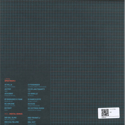 Various - Spektrum II (VINYL 2x12") | NEW Mint (M) Mint (M)--