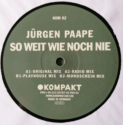 So Weit Wie Noch Nie | Mint (M) Mint (M)--