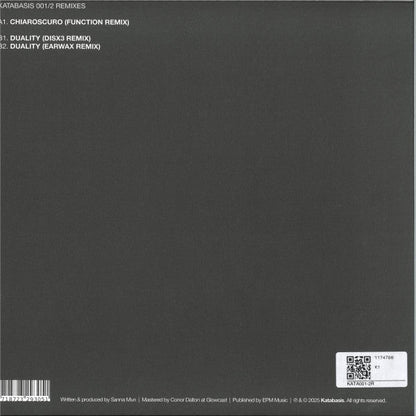 Sanna Mun - Katabasis 001 / 002 Remixes (VINYL) | Mint (M) Mint (M)--