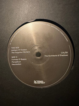 Chlär - The Architects of Shadows (2xVINYL) | Mint (M) Mint (M)--
