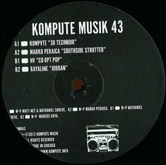 Various - Kompute Musik 43 (VINYL) | Mint (M) Generic--