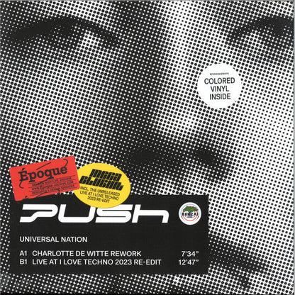 Universal Nation (Charlotte de Witte Rework + Live at I Love Techno 2023 Re-Edit) | Mint (M) Mint (M)--