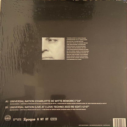 Universal Nation (Charlotte de Witte Rework + Live at I Love Techno 2023 Re-Edit) | Mint (M) Mint (M)--