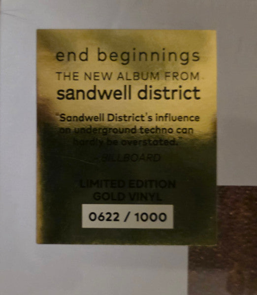 Sandwell District - End Beginnings (GOLD 2xVINYL) |--