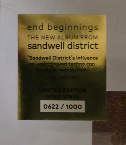 Sandwell District - End Beginnings (GOLD 2xVINYL) |--