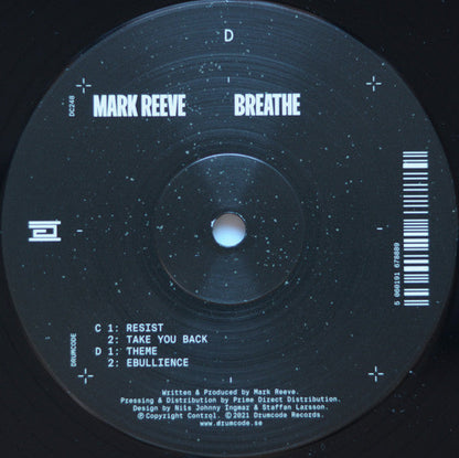 Mark Reeve - Breathe (2xVINYL) | Mint (M) Excellent+ (EX+)--