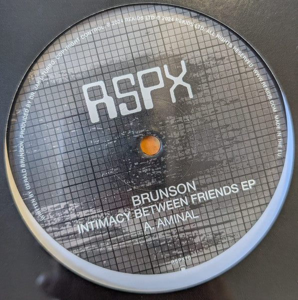 Gerald Brunson - Intimacy Between Friends EP | Mint (M)--