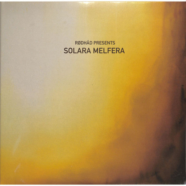 Rødhåd Presents: Solara Melfera (2xVINYL) | Mint (M) Mint (M)--