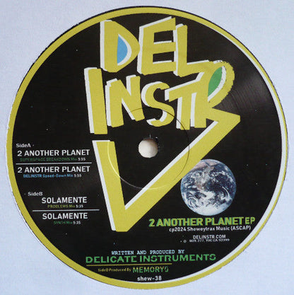 Delicate Instruments - 2 Another Planet EP | Mint (M) Generic--