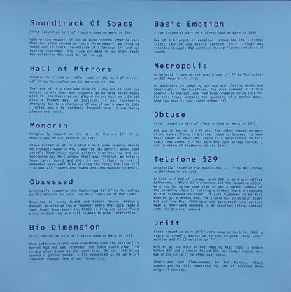 B12 - Electro-Soma (VINYL 2xLP) | NEW Mint (M) Mint (M)--