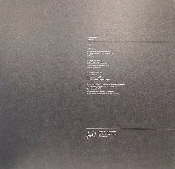 Mike Parker - Dispatches (VINYL 3xLP) | NEW Mint (M) Mint (M)--
