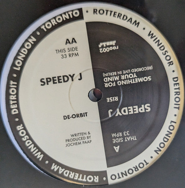 Speedy J - Rise | Mint (M) Generic--