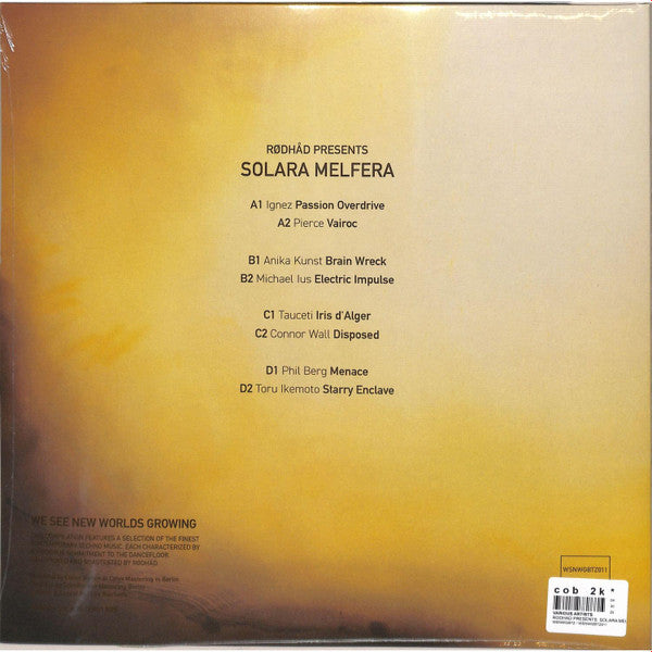 Rødhåd Presents: Solara Melfera (2xVINYL) | Mint (M) Mint (M)--