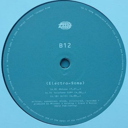 B12 - Electro-Soma (VINYL 2xLP) | NEW Mint (M) Mint (M)--