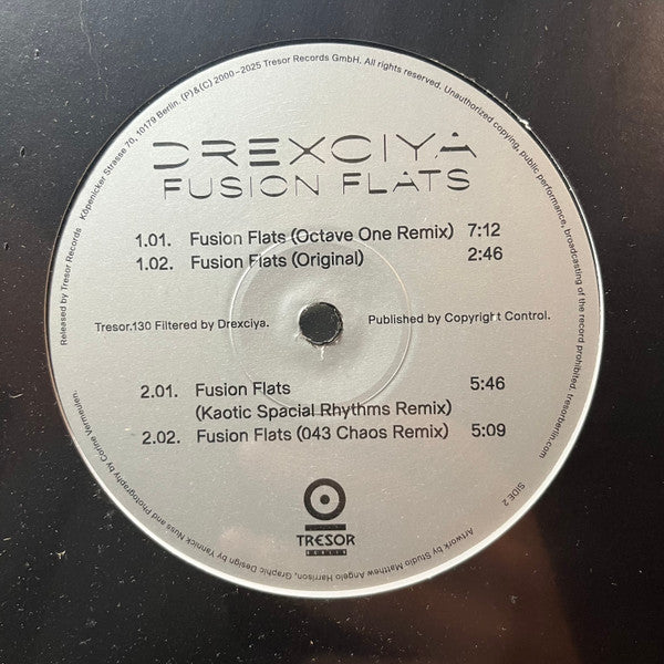 Drexciya - Fusion Flats (VINYL) | Mint (M) Generic--