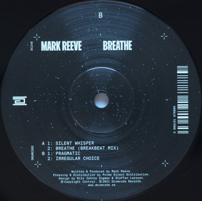 Mark Reeve - Breathe (2xVINYL) | Mint (M) Excellent+ (EX+)--