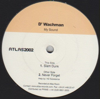 D'Wachman - My Sound | Excellent (EX) Generic--