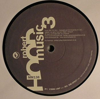 Robert Hood - Hoodmusic 3 (VINYL) | Good (G) Generic--
