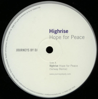 Highrise - Hope For Peace (VINYL) | Generic--