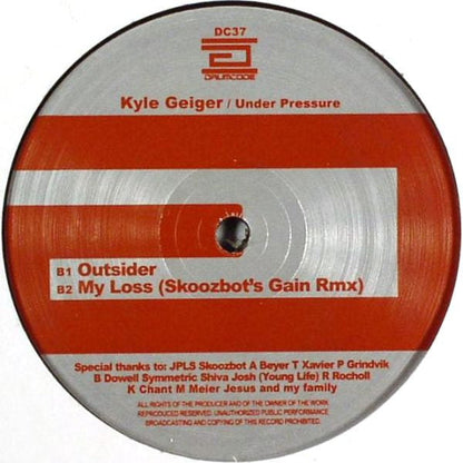 Kyle Geiger - Under Pressure (VINYL) |--