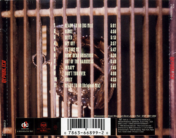 Republica - Republica (CD) | Near Mint (NM) Near Mint (NM)--