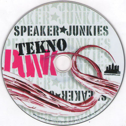 Speaker Junkies - Tekno Punk (CD) | Near Mint (NM) Near Mint (NM)--