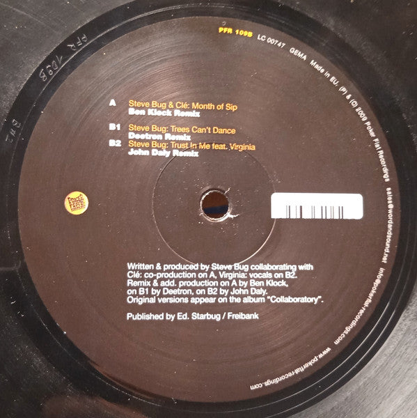 Steve Bug - Collaboratory The Remixes Vol. 2 (VINYL) | Near Mint (NM) Near Mint (NM)--