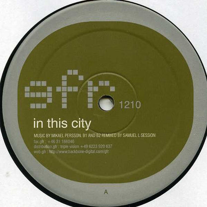 Per Mikael - In This City (VINYL) | Near Mint (NM) Very Good Plus (VG+)--