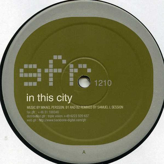Per Mikael - In This City (VINYL) | Near Mint (NM) Very Good Plus (VG+)--