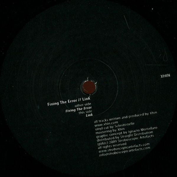 Xhin - Fixing The Error / Link | Near Mint (NM) Generic--