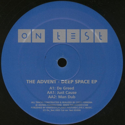 The Advent - Deep Space EP | Near Mint (NM) Very Good Plus Plus (VG++)--