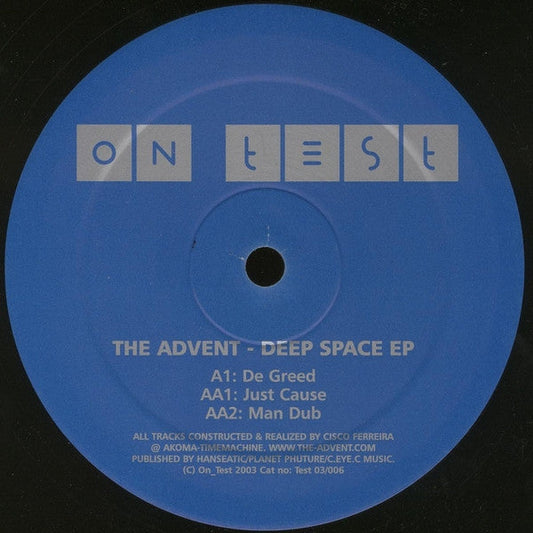 The Advent - Deep Space EP | Near Mint (NM) Very Good Plus Plus (VG++)--