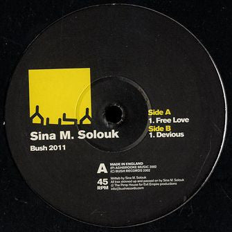 Sina M. Solouk - Free Love (VINYL) | Near Mint (NM) Very Good Plus (VG+)--