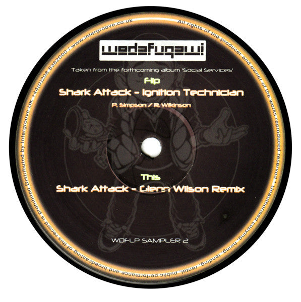 Ignition Technician - Shark Attack (VINYL) | Near Mint (NM) Generic--
