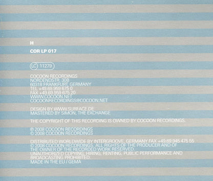 Various - Cocoon Compilation H (RECORD 3 ONLY) | Near Mint (NM) Near Mint (NM)--